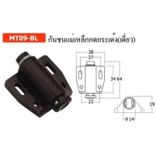 MT09-BL กันชนแม่เหล็กกดกระเด้ง(เดี่ยว) แม่เหล็ก Magnetic Catch