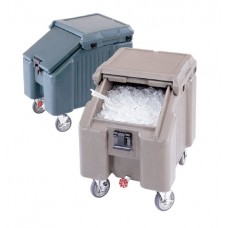 ICS100L รถเข็นน้ำแข็งฝาสไลค์แบบเอียงความจุ46kg CAMBRO