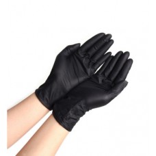 M411-2015 ถุงมือยางไนไตร 5 กรัม สีดำ ไซส์ L MASTER GLOVE