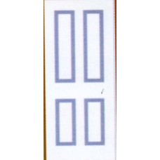 BV-03 ประตู UPVC BRAVO รุ่น BV-03 ขนาด 70 x 200 ตราท็อป