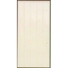 T2 ชุดบานประตู พีวีซี TOP รุ่น INTERLOCK T2 บานเรียบสีครีม ตราท็อป