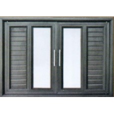 SZ2-02 ชุดบานซิ้งค์ พีวีซี ท็อป รุ่น ST-SMART สีวอลนัท กระจกฝ้า บานคู่ ขนาด 65 x 85 cm ตราท็อป