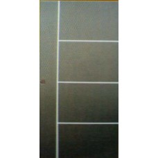 WMD-04LR บานประตู UPVC ลายเส้น รุ่น WMD 04LR ลายไม้วอลนัท ขนาด 70 x 200 ตราท็อป