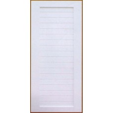 WRD-010-ST บานประตู พีวีซี รุ่น SUPER NATURE สีขาว UV ขนาด 80 x 200 ซม ตราท็อป