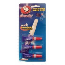 SC00134 กาวช้าง CA 99.95% สูตรเข้มข้นแห้งไว 1 กรัมX3 ซันนิค SUNNIC 