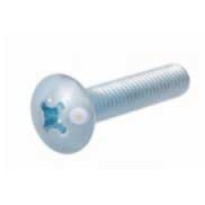 0152-5mm  สกรูหัวร่มแฉกชุบขาว JT TRUSS HEAD ZP ขนาด 5mm. 