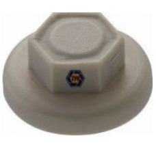 0481-B  หมวกพลาสติก สีน้ำตาล