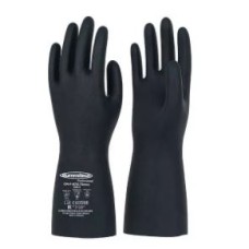 02SMRCR-F-07 ถุงมือยาง ป้องกันสารเคมี SUMMITECH