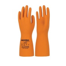 20SMRSX-F-07C ถุงมือยาง ป้องกันสารเคมี กรดด่างเข้มข้น SUMMITECH