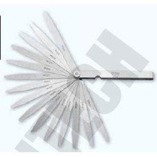 100 B25,150 B25 ฟิลเลอร์เกจแบบใบเตเปอร์ (มาตรฐาน JIS B 7524-1992) 100,150mm 25ใบ/ชุด มิตสุวะ MITSUWA