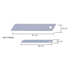13106  ใบมีดคัตเตอร์เล็ก เกรด A PUMPKIN