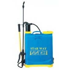 3WBS-20 [20L] ถังพ่นยาสะพายหลังมือโยก แบบผอมก้านและหัวฉีดไฟเบอร์ STARWAY
