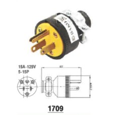 1709  ปลั๊กและเต้ารับ DAKO