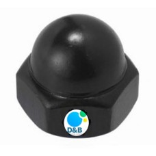 1822-5/16  หัวน็อตหมวก CAP NUT ชุบดำ ขนาด 5/16
