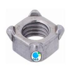 1860-4mm  หัวน็อตอาร์คสี่เหลี่ยม SQUARE WELD NUT ขนาด 4mm