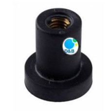JF-4240  หัวน็อตยาง RUBBER NUT-INSERT Hole ยาว 24