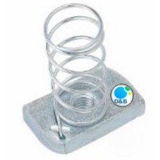 1992-6mm-1.0  SPRING NUT ขนาดมิล 6mm-1.0