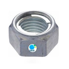 1994-8mm  ยู-ล็อคนัทชุบขาว U-LOCK NUT ขนาด 8mm