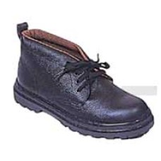 20517  รองเท้าหุ้มข้อ หัวเหล็ก รุ่นพื้นยางสำเร็จรูป แบบประกบติด  PUMPKIN