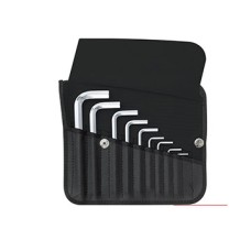 XPB 213Z-K ชุดประแจหกเหลี่ยม แบบสั้น (นิ้ว) บรรจุซองหนัง รุ่น PB 231 Z H SWISS TOOLS