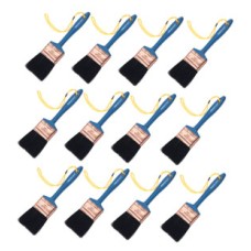 M322-2703 แปรงขนดำ ด้ามน้ำเงิน รุ่น PM 2นิ้ว MARATHON