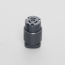 3124GN  3-Pole 4-Wire Grounding 15A 250V Connector Body (Nylon Housing) AMERICAN DENKI