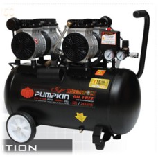 31536 ปั้มลมไม่ใช้น้ำมัน MEGATON 50L 550W*2 Pumpkin พัมคิน