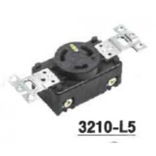 3210-L5  เต้ารับ 2-Pole 3-Wire Grounding 20A 125V Receptacle  AMERICAN DENKI