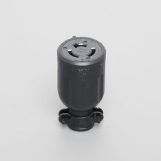 3224R  3-Pole 3-Wire 20A 250V Connector Body (Rubber Housing) AMERICAN DENKI