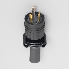 3242RW-L8  2-Pole 3-Wire Grounding 20A 480V Waterproof Plug AMERICAN DENKI