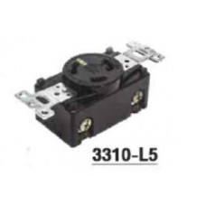 3310-L5  เต้ารับ 2-Pole 3-Wire Grounding 30A 125V Receptacle AMERICAN DENKI