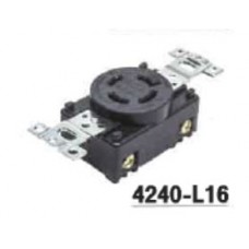 4240-L16  เต้ารับ 3-Pole 4-Wire Grounding 20A 250V Receptacle AMERICAN DENKI