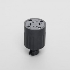 4324R  3-Pole 4-Wire Grounding 30A 250V Connector Body (Rubber Housing) AMERICAN DENKI