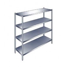 4PL1500 ชั้นวางจานเเบบเรียบ 4 ชั้น 4-Tires Plain Shelves AMERICAN