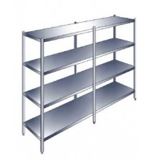 4PL2000 ชั้นวางจานเเบบเรียบ 4 ชั้น 4-Tires Plain Shelves AMERICAN