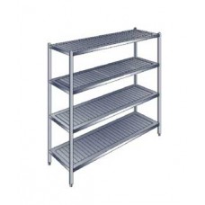 4SL1200 ชั้นวางจานเเบบชี่ 4 ชั้น 4-Tires Slatted Shelves AMERICAN