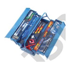 50807764600  เครื่องมือชุดพร้อมถาดและหีบเครื่องมือ ขนาด 530x200x200mm  HEYTEC TOOLS