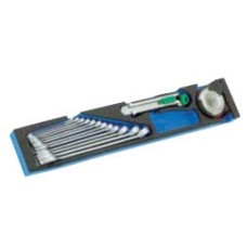 50829003480  เครื่องมือชุดพร้อมถาด ขนาด 528x98x35 mm HEYTEC TOOLS