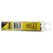 STA50059B10-ดอกเจาะเหล็ก HSS ขนาด 4.5mm.(10ดอก/กล่อง)-Stanley