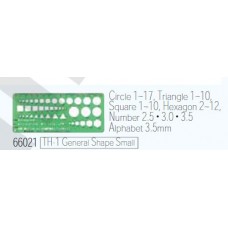 66021 แผ่นแม่แบบ (ทั่วไป) 70x160x0.75mm ชินวา SHINWA