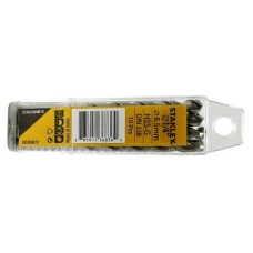 STA50089B10-ดอกเจาะเหล็ก HSS ขนาด 6.5mm.(10ดอก/กล่อง)-Stanley