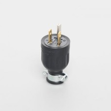 7112GR-New  ปลั๊ก 2-Pole 3-Wire Grounding 15A 125V (Rubber Housing) AMERICAN DENKI