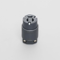 7114GNZ 2-Pole 3-Wire Grounding 15A 125V Connector Body (Nylon Housing) AMERICAN DENKI