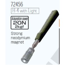 72456 แม่เหล็กเก็บเศษโลหะ 186x18x18mm ชินวา SHINWA