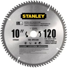 20-539-ใบเลื่อยวงเดือนขนาด 10"X1" 120 ฟัน-Stanley 