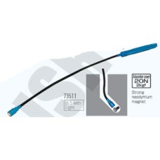 73511 แม่เหล็กเก็บเศษโลหะก้านงอได้ 607x20x20mm ชินวา SHINWA