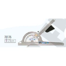 78176 เครื่องมือนำตัดขนาดเล็กปรับมุุุมได้ สำหรับเครื่องเลื่อยวงเดือน 350x105x26mm ชินวา SHINWA