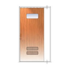 DTSL-90 ประตูเหล็กบานสไลด์ DOORTECH SANKI