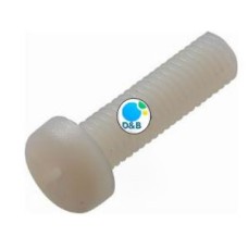 8210-10mm  สกรูหัวกลม พลาสติก ขนาด 10mm.