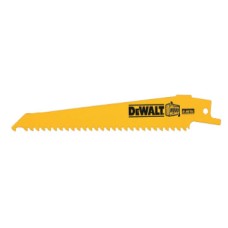 DW4802-ใบเลื่อยชักยาว 6 นิ้ว ตัดไม้ 5 อัน/แพ็ค-DeWALT